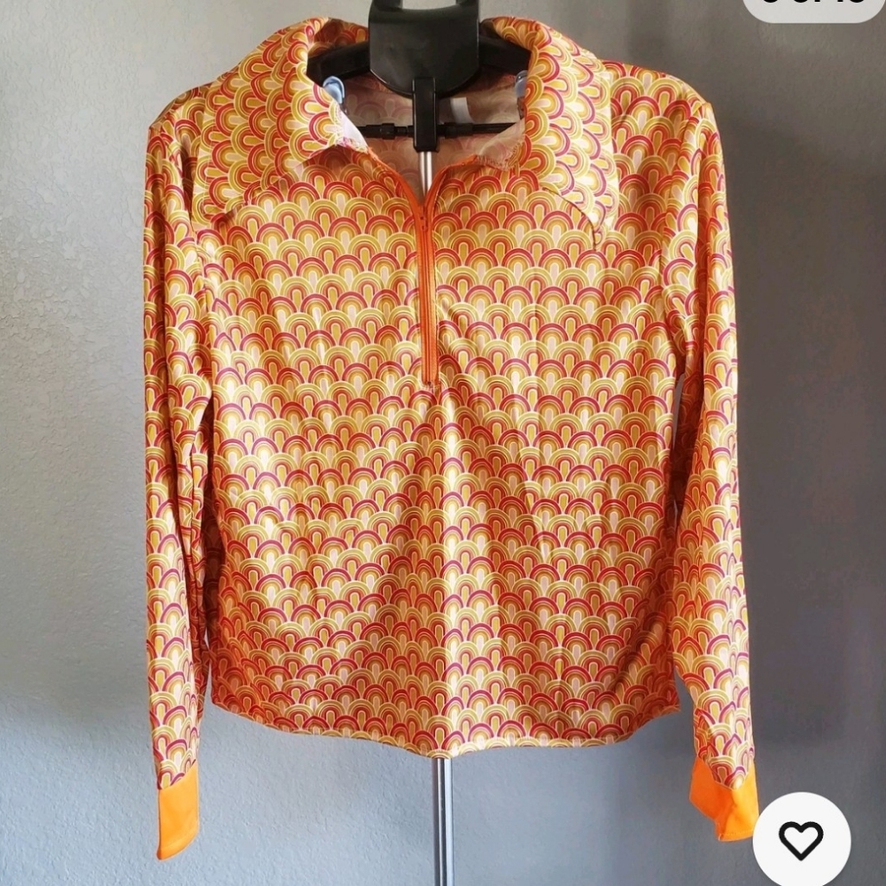 Authentic 70s Guy Mens Fancy Dress Peace Hippie Hippy 1970s Adult Costume Outfit